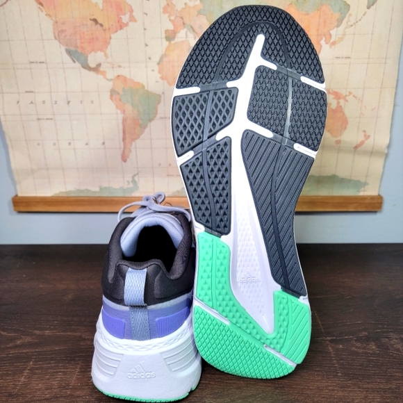 BRAND NEW Adidas Questar Silver/Carbon/Purple Running Sneaker Mens Size 11 - Picture 5 of 5